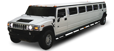 White Hummer Stretch SUV