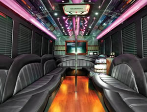2012 Luxury Limo Bus interior